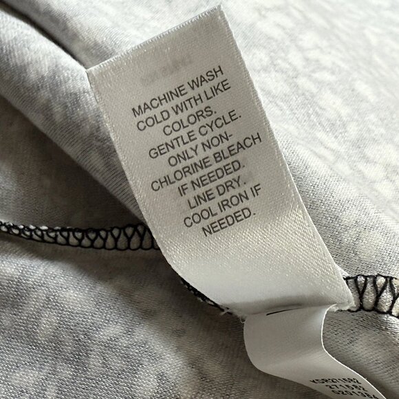 J. Jill Midi Dress Womens Sz L Petite 3/4 Sleeve Square Neck Floral Cottage Boho - Picture 8 of 9